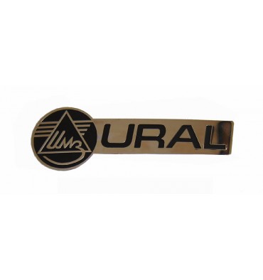 Autocollant de réservoir de carburant en métal avec logo Ural, rond de 5,5  cm — Moto Side Aventure - URAL Valence